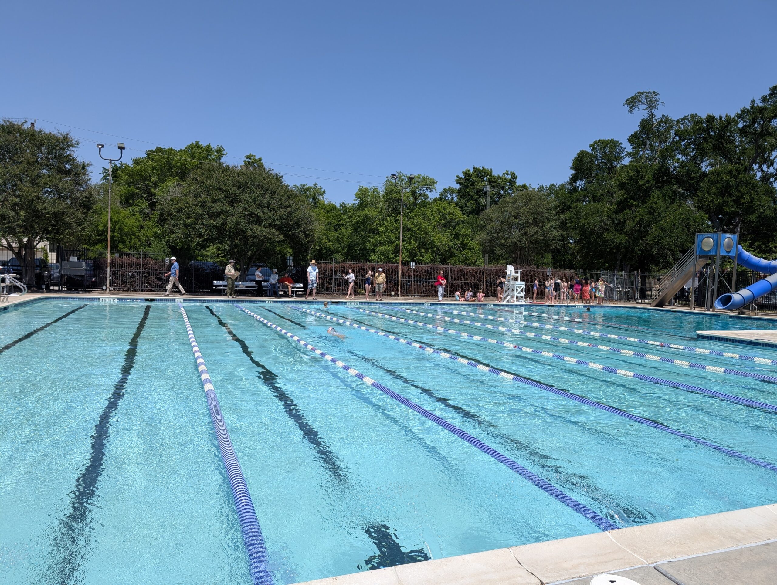 T54 Swim Test at Evergreen Pool